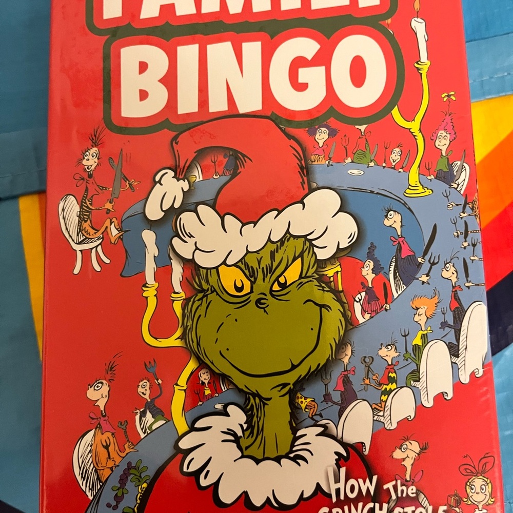 Dr. Seuss Family Bingo Game - Picture 3 of 4